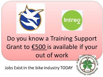 Training Grants, Cycle Training Ireland
