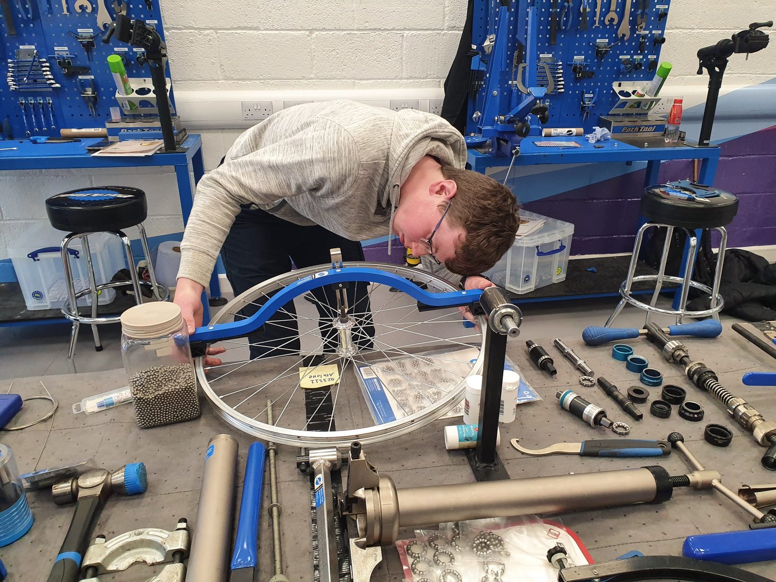 1 Day Wheel Building Course (Front Wheel), Cycle Training Ireland