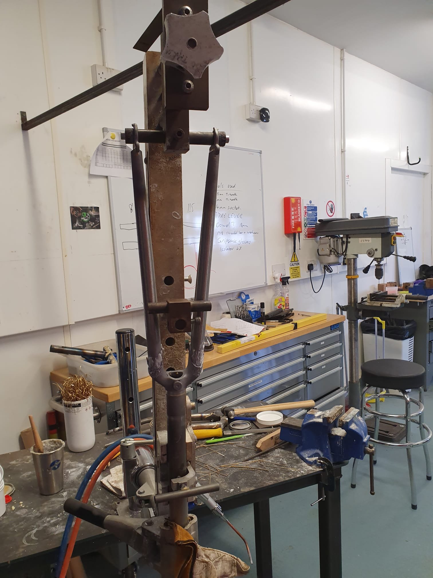 1 Day Fork Building Course (Brazing), Cycle Training Ireland